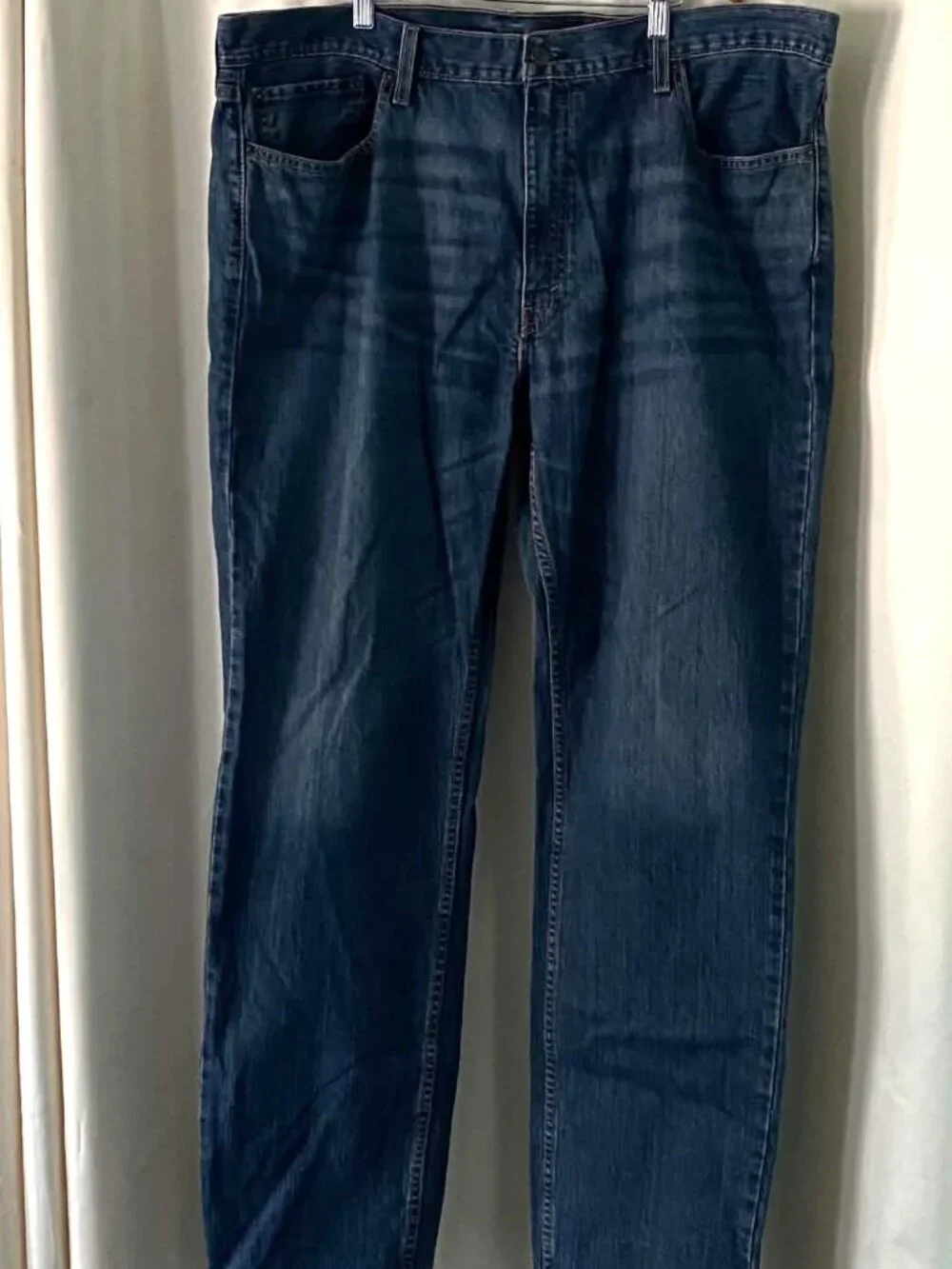 Levi's 559 Relaxed Straight Jeans Men's W42 L36 Blue Medium Wash 100% Cotton